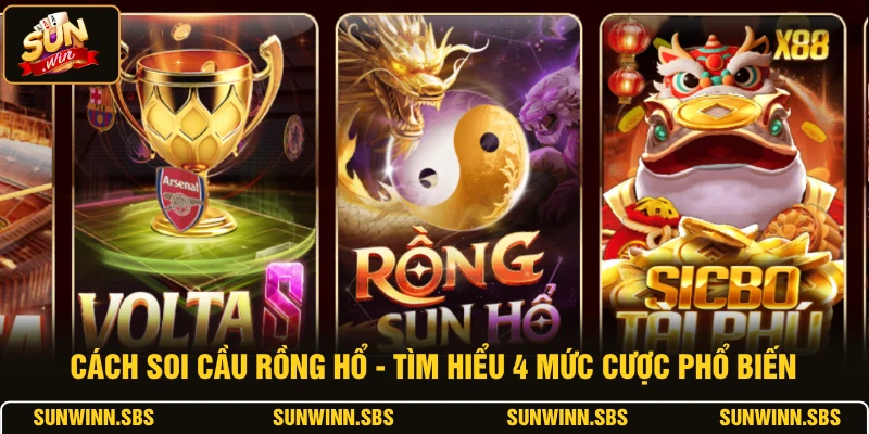 Cách Soi Cầu Rồng Hổ - Tìm Hiểu 4 Mức Cược Phổ Biến
