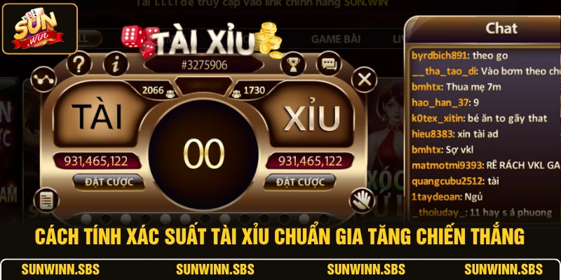 Cách tính xác suất tài xỉu chuẩn gia tăng chiến thắng
