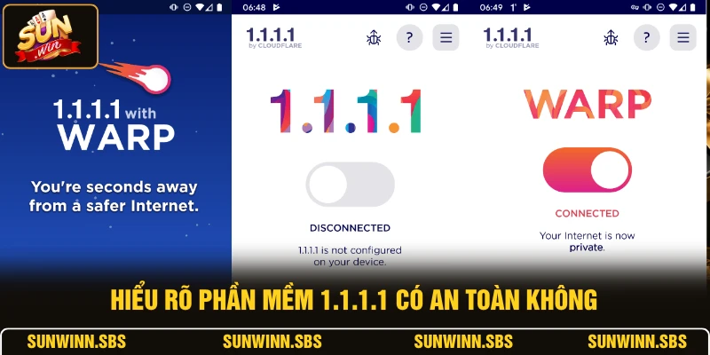 Hiểu rõ phần mềm 1.1.1.1 có an toàn không