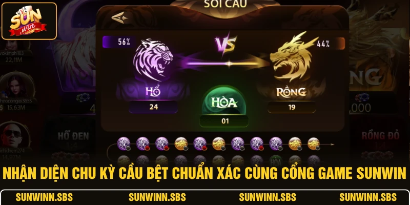 Nhận diện chu kỳ cầu bệt chuẩn xác cùng cổng game SUNWIN